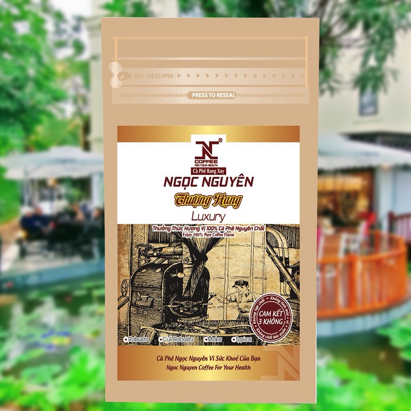 Café nguyên chất Ngọc Nguyên Thượng Hạng - gói 500g